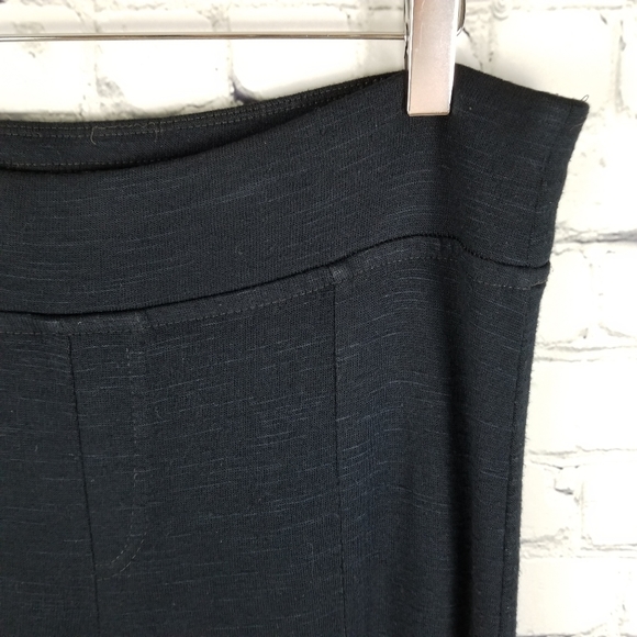 XCVI | knit flowy wide flare bell bottom leg pants - Picture 2 of 6